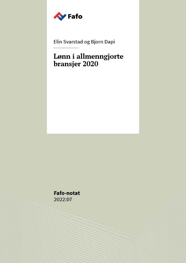 Lønn i allmenngjorte bransjer 2020