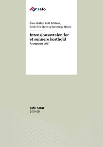 Intensjonsavtalen for et sunnere kosthold