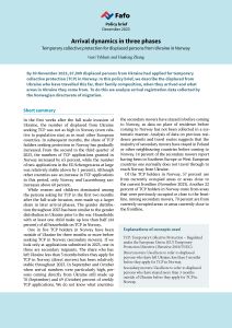 Arrival dynamics in three phases