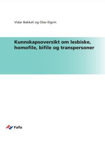 Kunnskapsoversikt om lesbiske, homofile, bifile og transpersoner