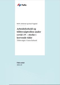 Arbeidsforhold og tillitsvalgtrollen under covid-19 – styrke i krevende tider