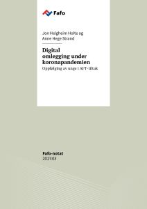 Digital  omlegging under koronapandemien