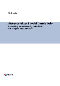 STA-prosjektet i bydel Gamle Oslo