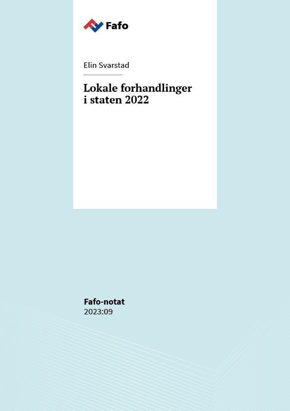 Lokale forhandlinger i staten 2022