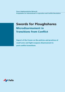 Swords for Ploughshares