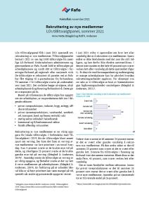 LO-tillitsvalgtpanel: rekruttering av nye medlemmer