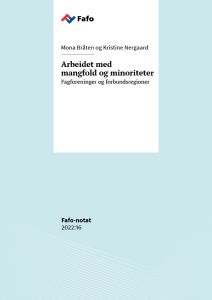 Arbeidet med mangfold og minoriteter