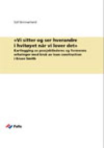 Vi sitter og ser hverandre i hvitøyet når vi lover det