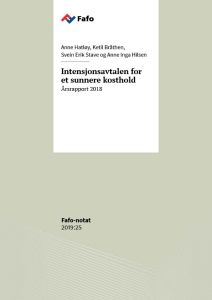 Intensjonsavtalen for et sunnere kosthold