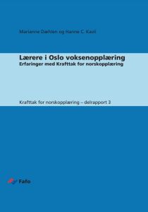 Lærere i Oslo voksenopplæring