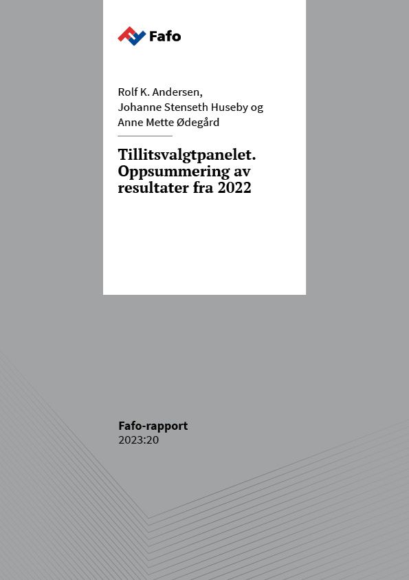 Tillitsvalgtpanelet. Oppsummering av resultater fra 2022