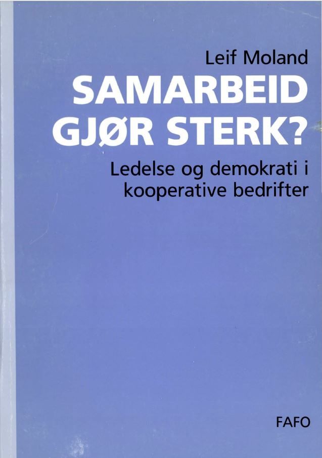 Samarbeid gjør sterk?