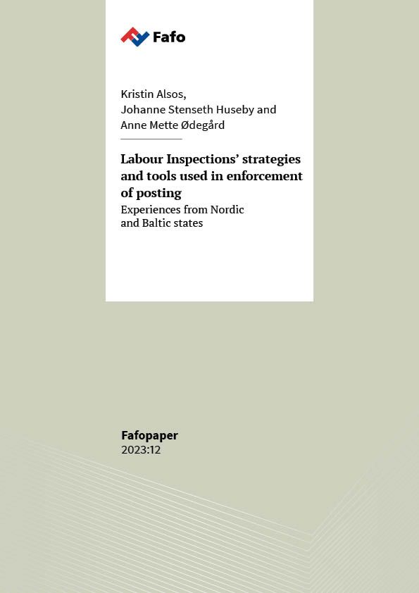 Labour Inspections’ strategies and tools used in enforcement of posting