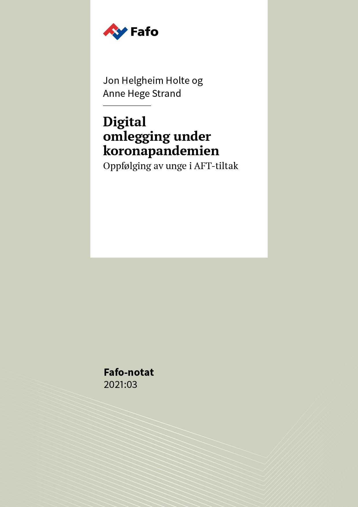 Digital  omlegging under koronapandemien