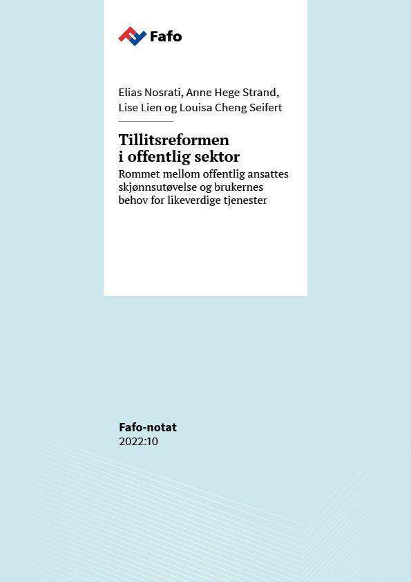 Tillitsreformen i offentlig sektor