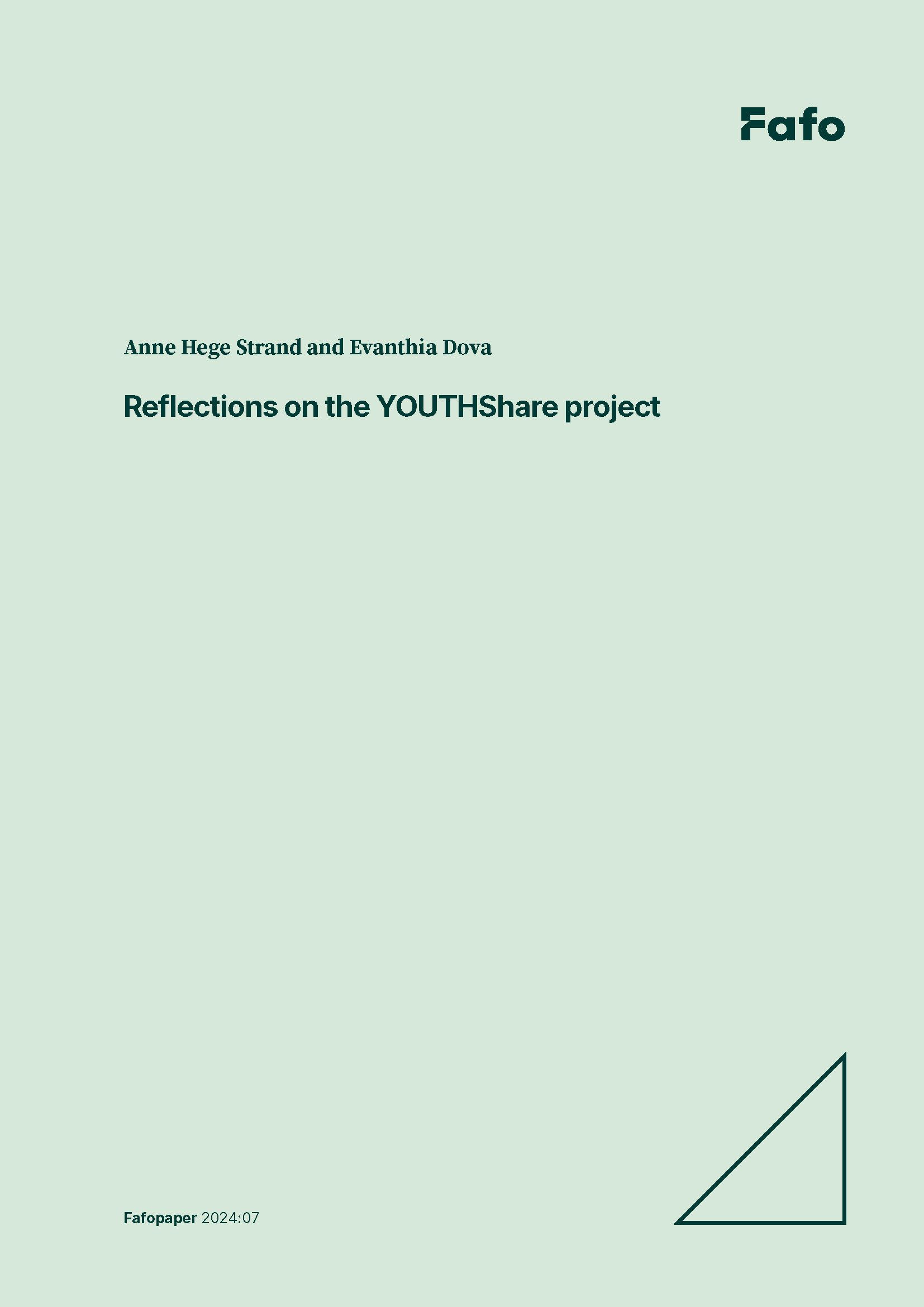 Reflections on the YOUTHShare project