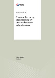 Akademikerne og organisering av høyt utdannede arbeidstakere