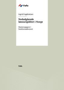 Nedadgående lønnsrigiditet i Norge