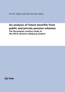 An analysis of future benefits from public and private pension schemes
