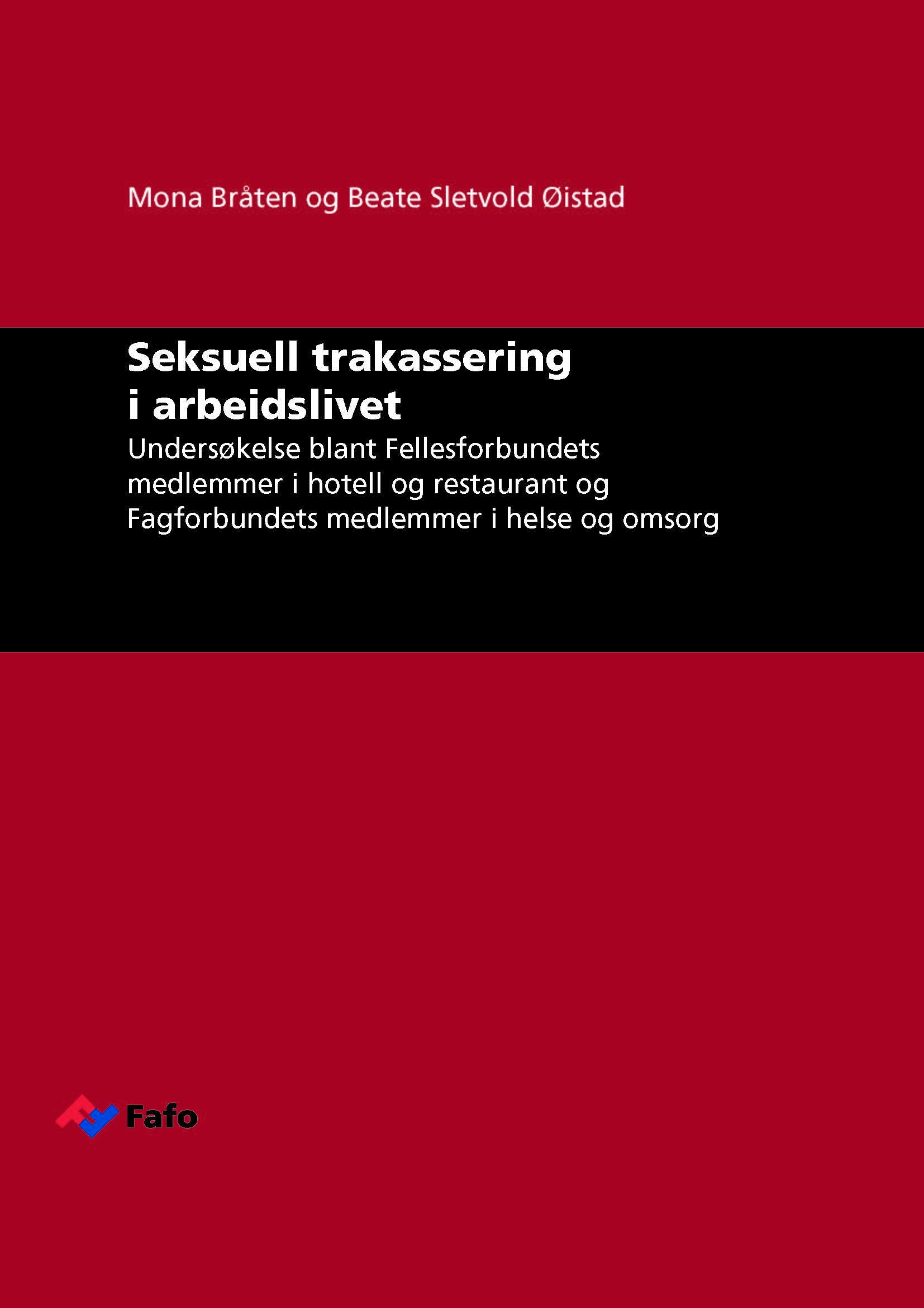 Seksuell trakassering i arbeidslivet