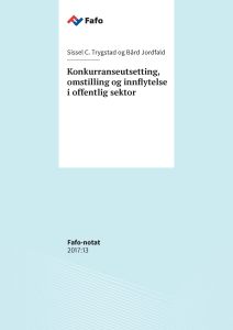 Konkurranseutsetting, omstilling og innflytelse i offentlig sektor