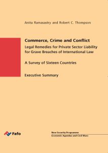 Commerce, Crime and Conflict