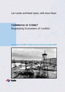 Commerce or Crime?