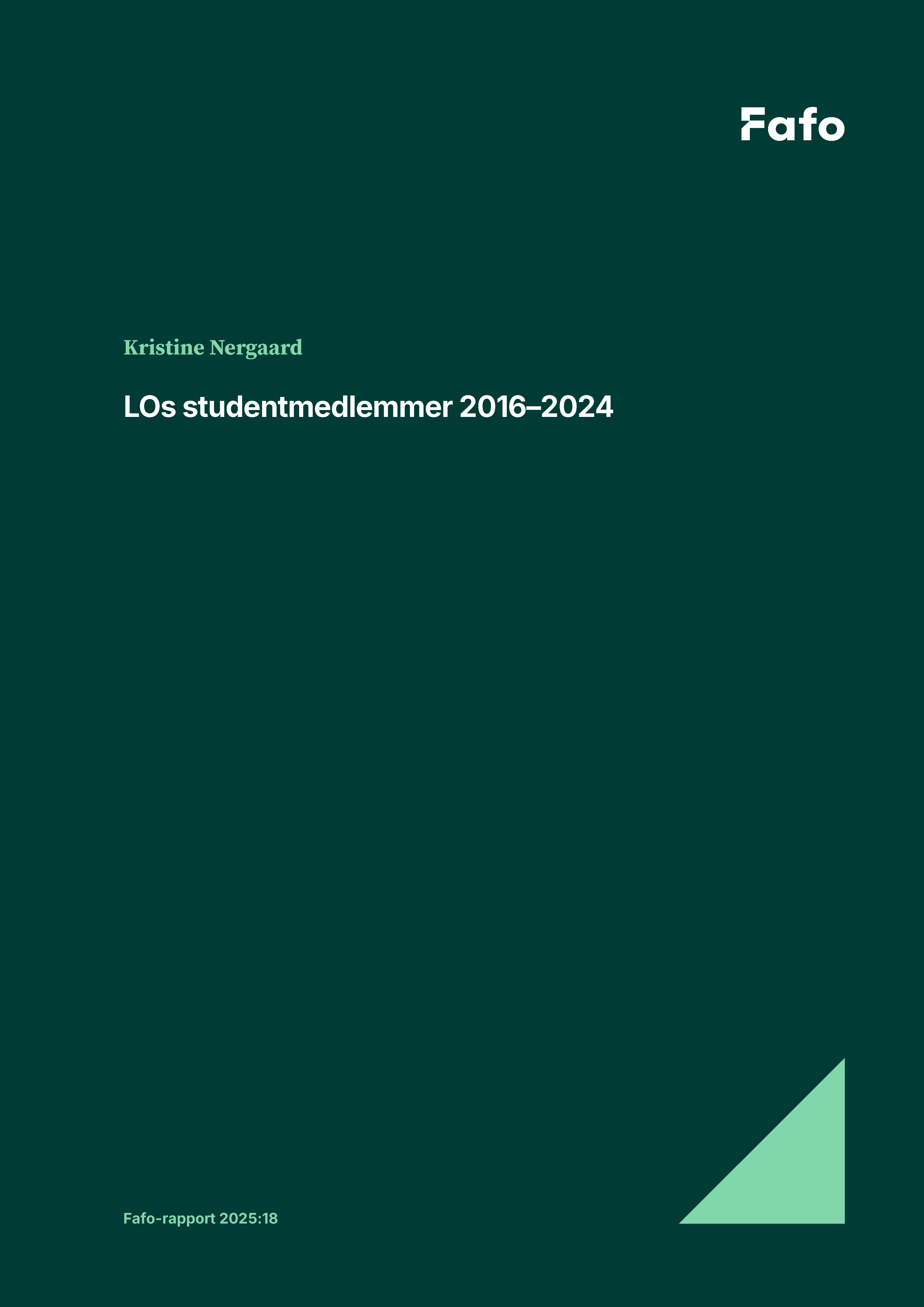 LOs studentmedlemmer 2016–2024