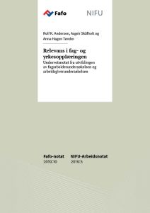 Relevans i fag- og yrkesopplæringen