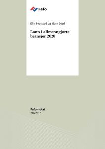 Lønn i allmenngjorte bransjer 2020