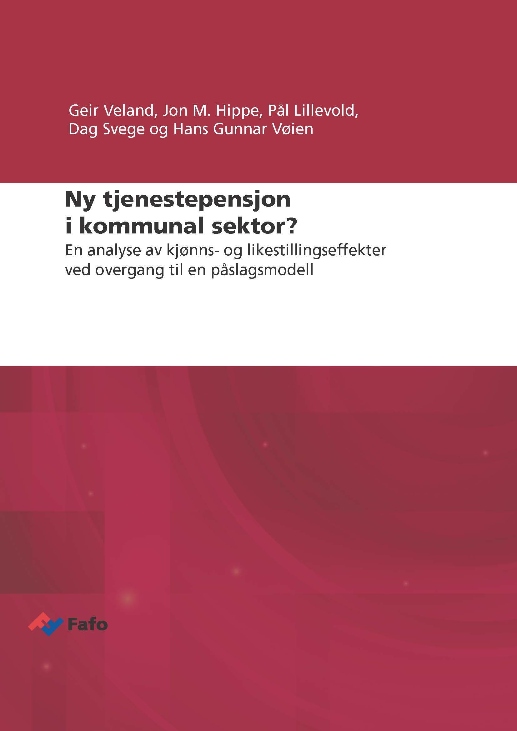 Ny tjenestepensjon i kommunal sektor?