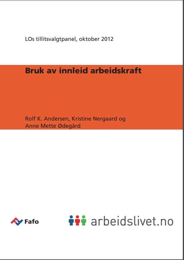 Bruk av innleid arbeidskraft