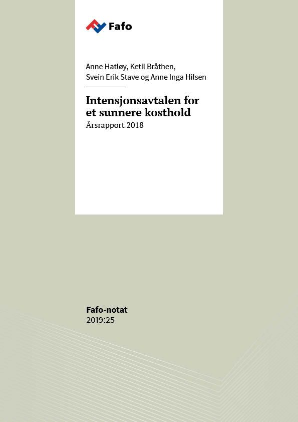 Intensjonsavtalen for et sunnere kosthold