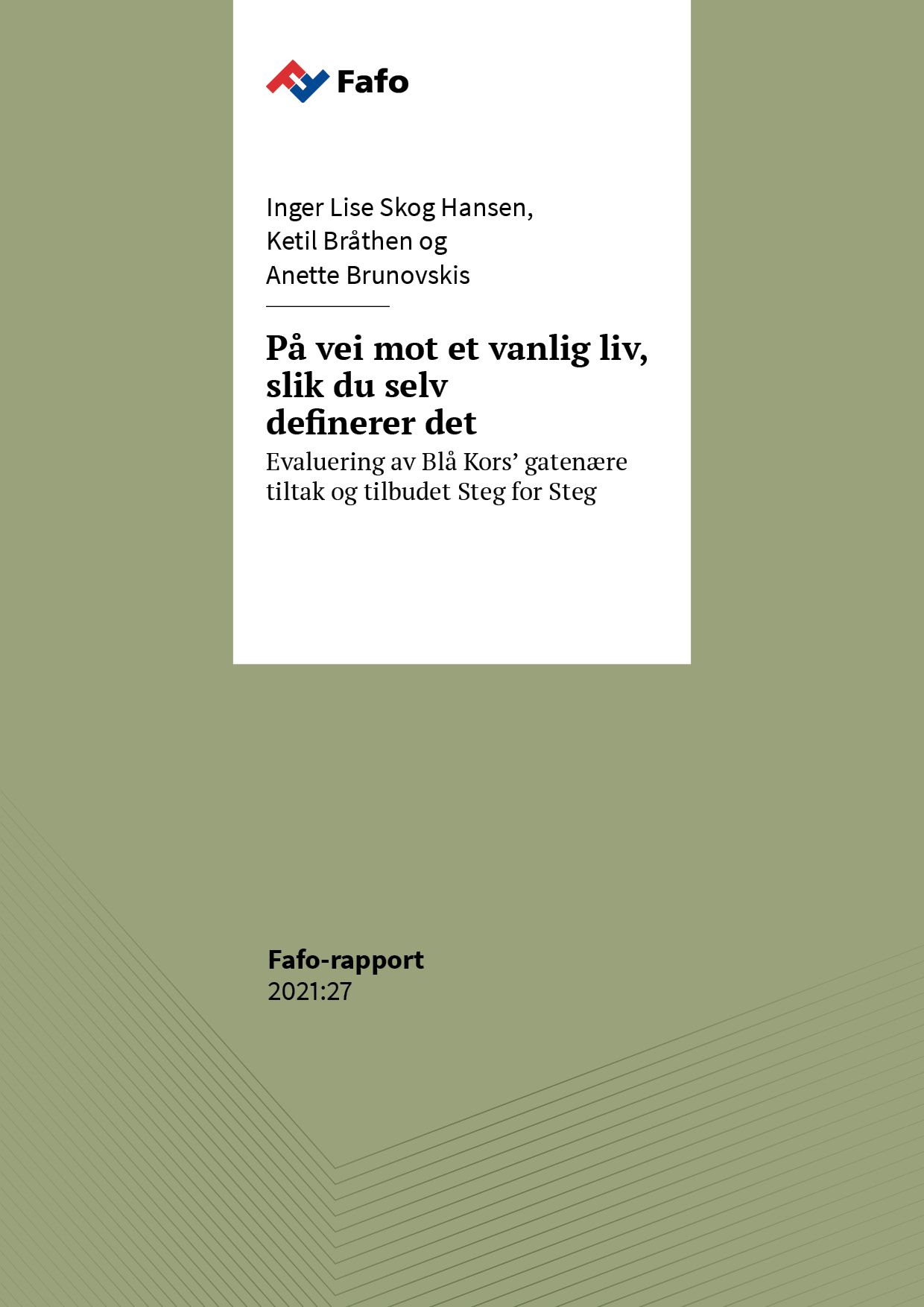 På vei mot et vanlig liv, slik du selv definerer det