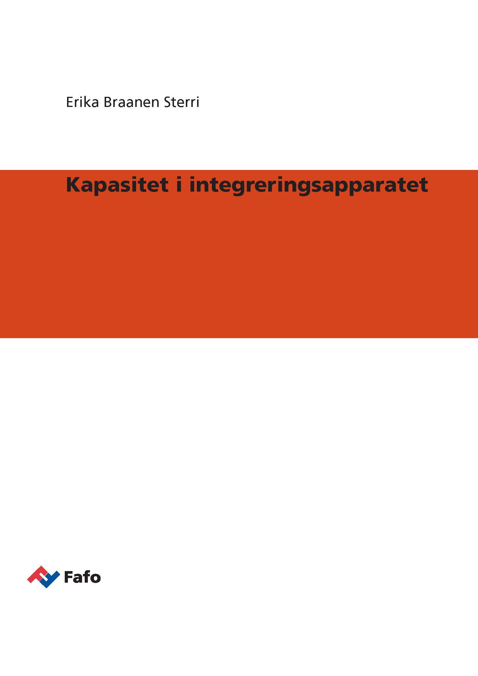 Kapasitet i integreringsapparatet