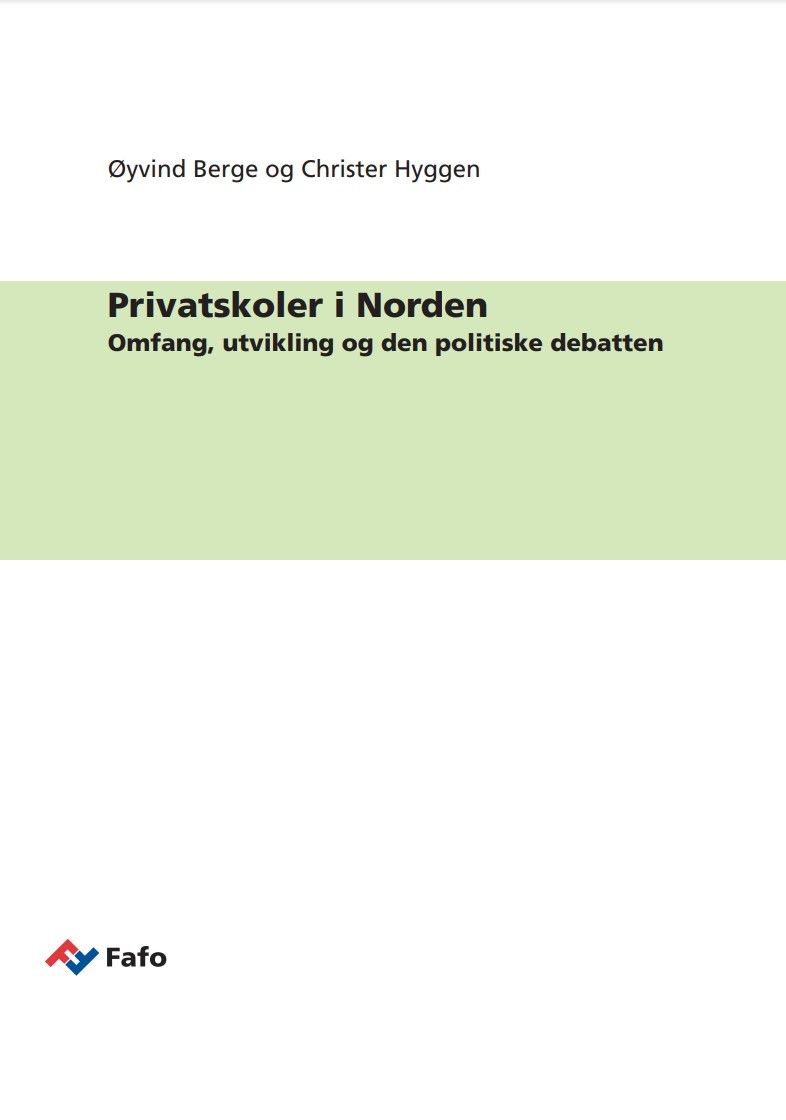 Privatskoler i Norden
