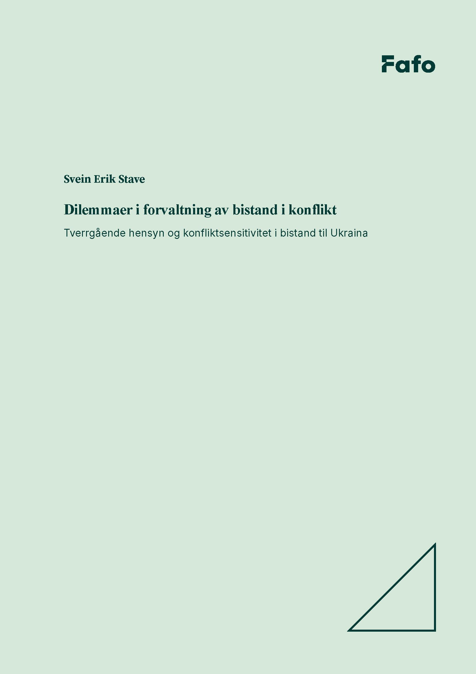 Dilemmaer i forvaltning av bistand i konflikt