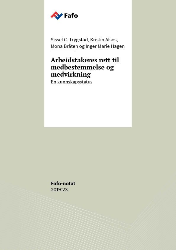 Arbeidstakeres rett til medbestemmelse og medvirkning