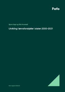 Utvikling i lønnsforskjeller i staten 2000–2021