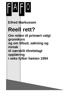 Reell rett?