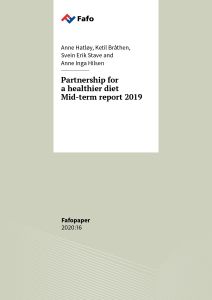Partnership for a healthier diet, mid-term report 2019