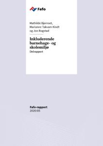 Inkluderende barnehage- og skolemiljø. Delrapport
