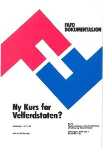 Ny kurs for velferdsstaten?