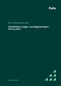 Arbeidstakere i bygge- og anleggsnæringen i 2015 og 2022