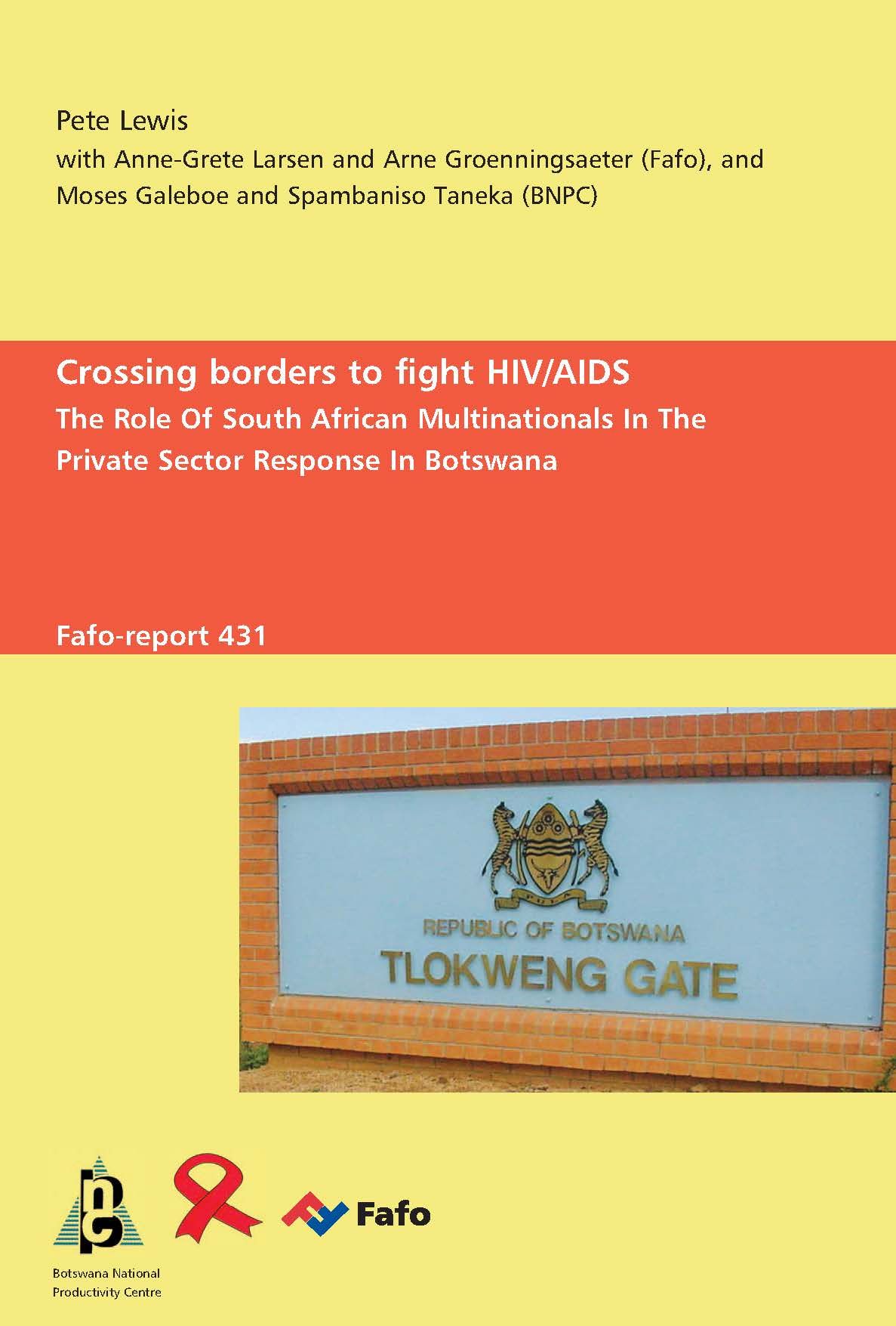 Crossing borders to fight HIV/AIDS