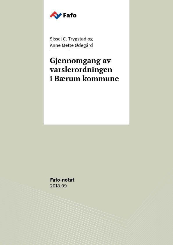 Gjennomgang av varslerordningen i Bærum kommune