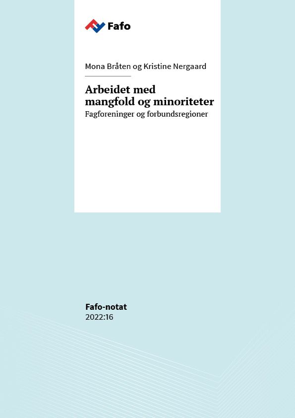 Arbeidet med mangfold og minoriteter