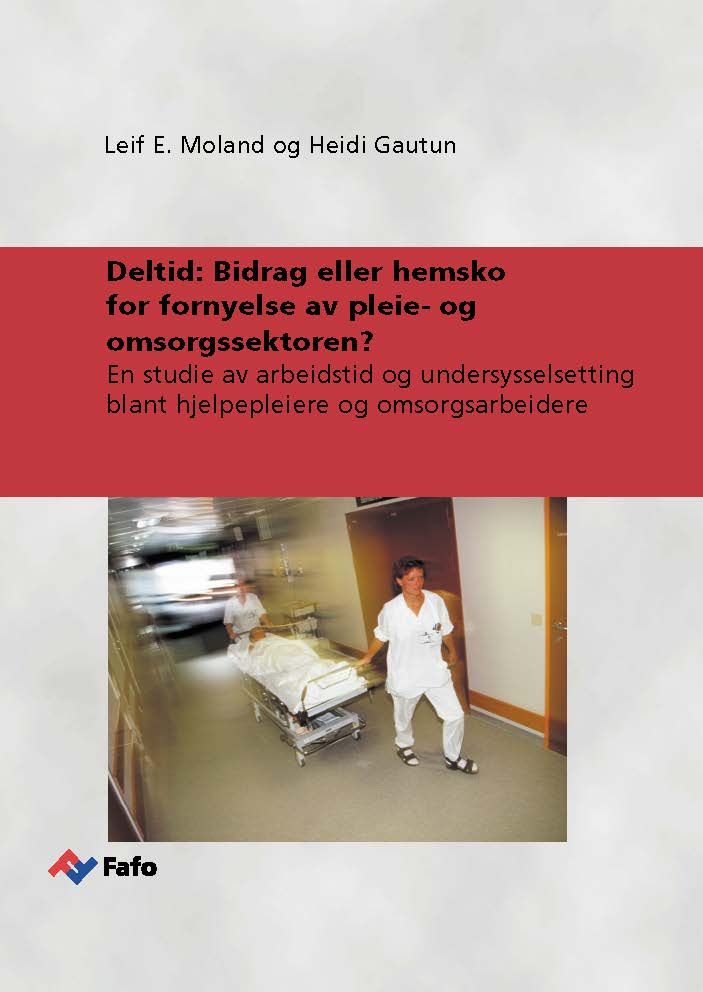 <p>I bestrebelsene på å fornye offentlig sektor er det grunn til å sette søkelyset på en arbeidsgiverpolitikk som baserer seg på et stort omfang av deltidsansatte.<br /><br />Det er i dag et udekket behov for hjelpepleiere og omsorgsarbeidere, og det nedlegges for tiden store ressurser for å gjøre sektoren mer attraktiv for nye arbeidstakere. Samtidig tilbys bare halvparten av unge hjelpepleiere og omsorgsarbeidere fulle stillinger, og en betydelig andel av dem er undersysselsatte.<br /><br />Vi spør i denne rapporten om det er mulig å realisere visjonen om den effektive, kompetente og selvstendige medarbeider som behersker et bredt spekter av oppgaver, samtidig som man har stor utbredelse av små stillinger. Stort omfang av deltidsansettelser fører til mange ansatte per årsverk. Dette er ikke bare positivt for utviklingen av en mer effektiv tjeneste, og det fører kanskje også til redusert tjenestekvalitet.<br /><br />Rapporten er utarbeidet på oppdrag fra Norsk Helse- og Sosialforbund.</p>