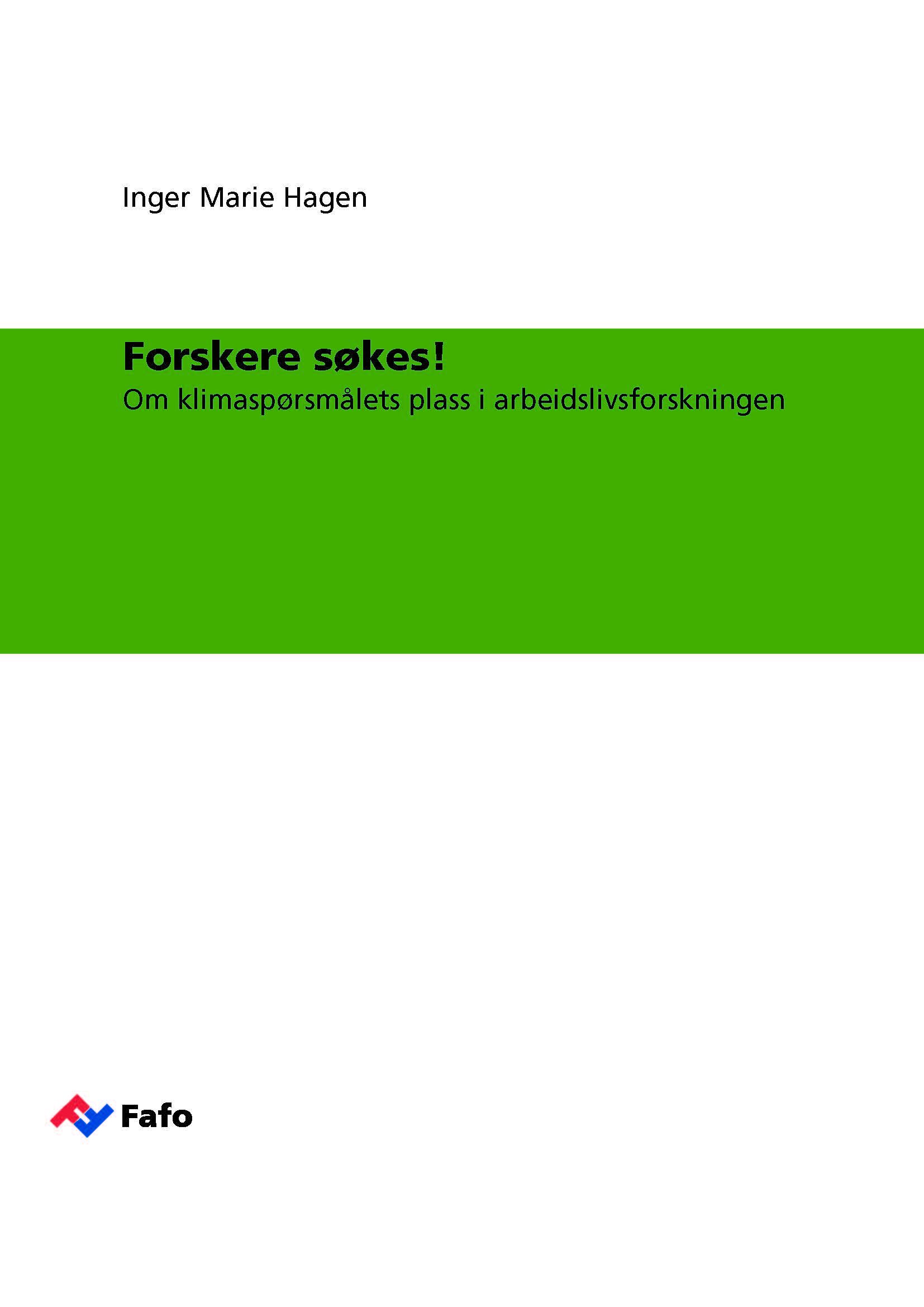 Forskere søkes!