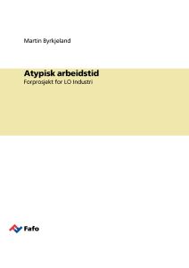 Atypisk arbeidstid